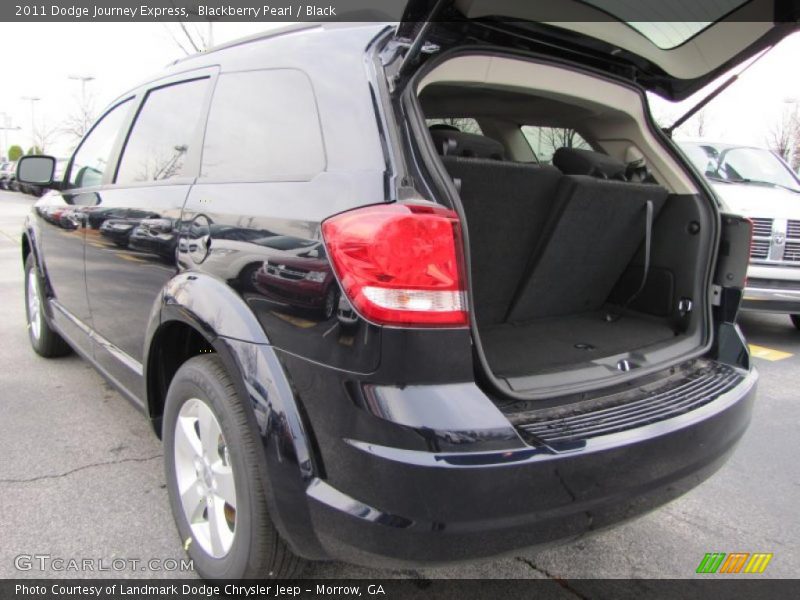 Blackberry Pearl / Black 2011 Dodge Journey Express