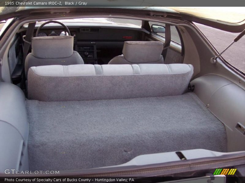  1985 Camaro IROC-Z Trunk