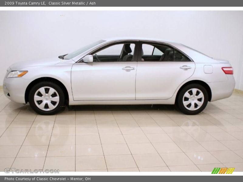 Classic Silver Metallic / Ash 2009 Toyota Camry LE