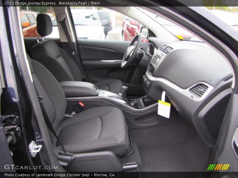 Blackberry Pearl / Black 2011 Dodge Journey Express