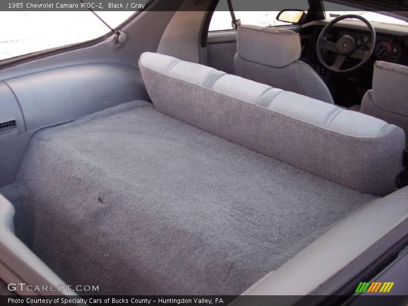  1985 Camaro IROC-Z Trunk