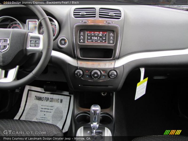 Blackberry Pearl / Black 2011 Dodge Journey Express