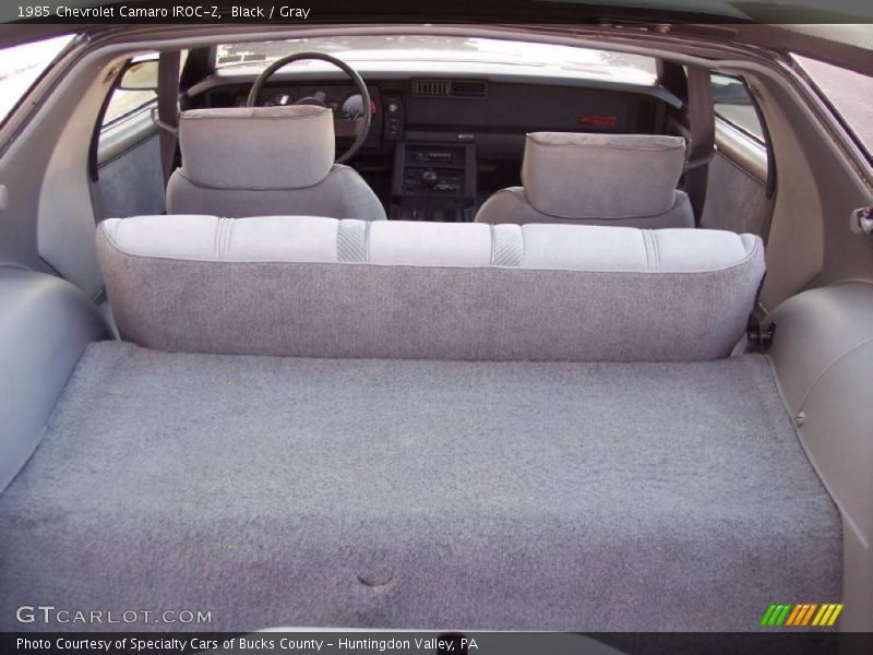  1985 Camaro IROC-Z Trunk
