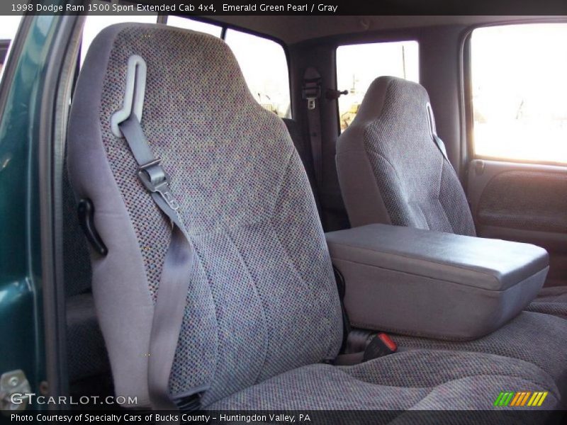  1998 Ram 1500 Sport Extended Cab 4x4 Gray Interior