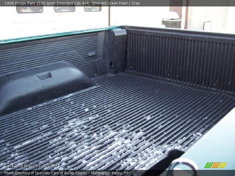 Emerald Green Pearl / Gray 1998 Dodge Ram 1500 Sport Extended Cab 4x4