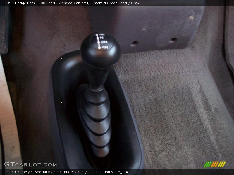 Controls of 1998 Ram 1500 Sport Extended Cab 4x4