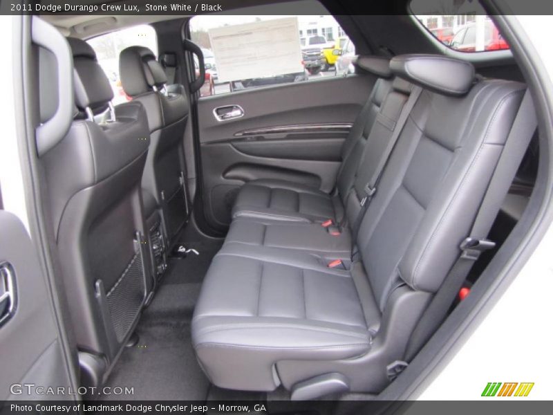  2011 Durango Crew Lux Black Interior