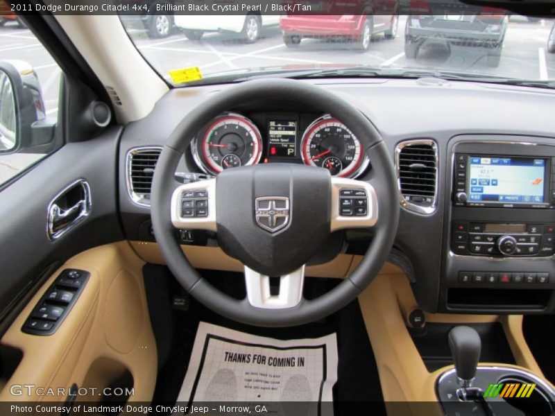 2011 Durango Citadel 4x4 Steering Wheel