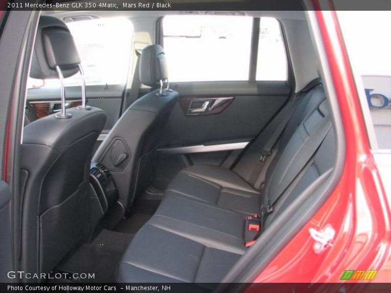 Mars Red / Black 2011 Mercedes-Benz GLK 350 4Matic