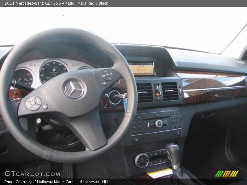 Mars Red / Black 2011 Mercedes-Benz GLK 350 4Matic
