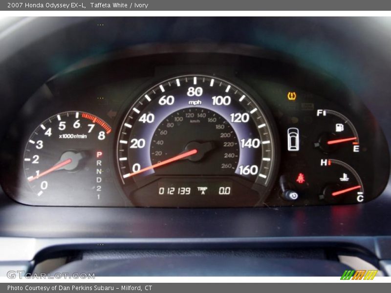 Taffeta White / Ivory 2007 Honda Odyssey EX-L