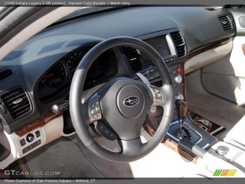  2008 Legacy 3.0R Limited Warm Ivory Interior