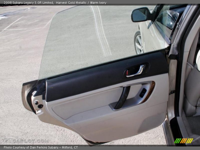 Harvest Gold Metallic / Warm Ivory 2008 Subaru Legacy 3.0R Limited