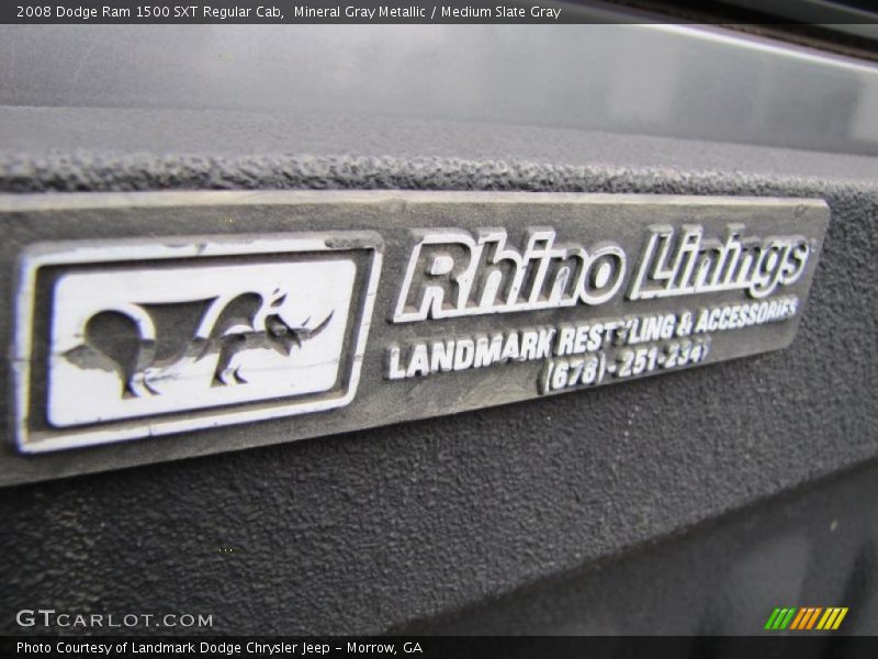 Mineral Gray Metallic / Medium Slate Gray 2008 Dodge Ram 1500 SXT Regular Cab