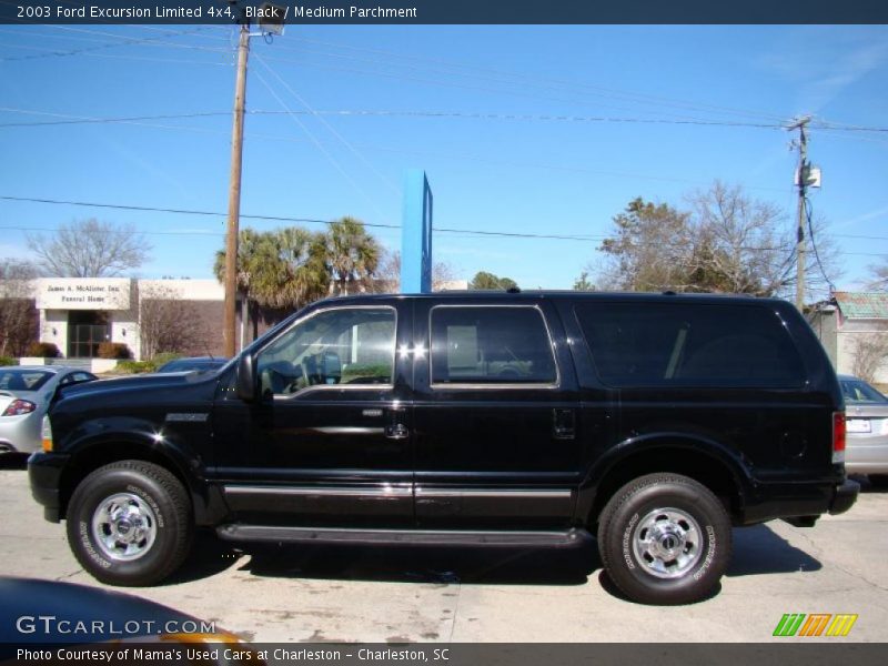 Black / Medium Parchment 2003 Ford Excursion Limited 4x4