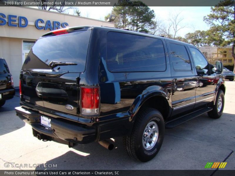 Black / Medium Parchment 2003 Ford Excursion Limited 4x4
