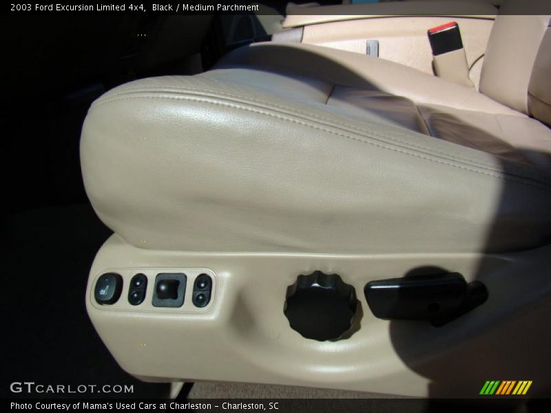 Black / Medium Parchment 2003 Ford Excursion Limited 4x4