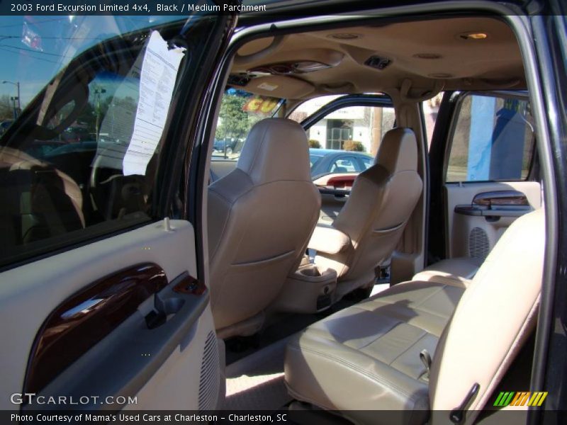 Black / Medium Parchment 2003 Ford Excursion Limited 4x4