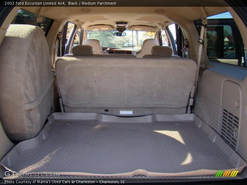Black / Medium Parchment 2003 Ford Excursion Limited 4x4