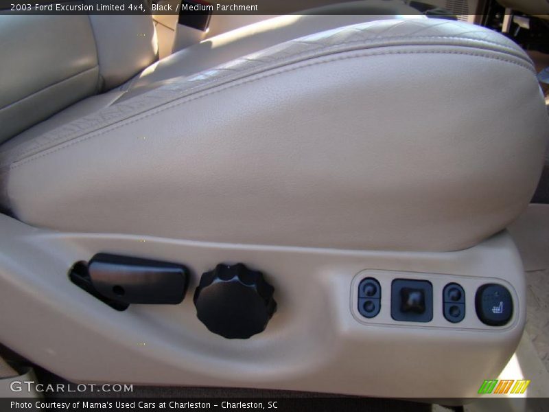 Black / Medium Parchment 2003 Ford Excursion Limited 4x4