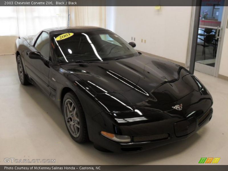 Front 3/4 View of 2003 Corvette Z06
