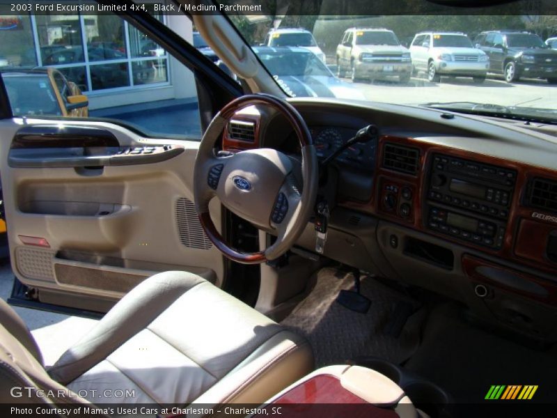 Black / Medium Parchment 2003 Ford Excursion Limited 4x4