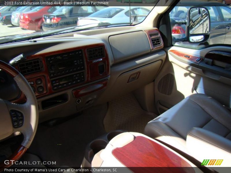 Black / Medium Parchment 2003 Ford Excursion Limited 4x4