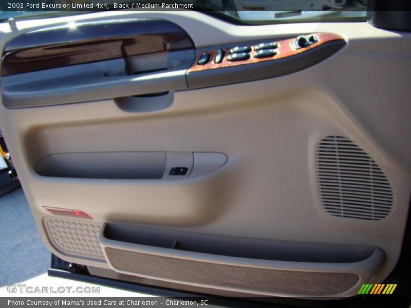 Black / Medium Parchment 2003 Ford Excursion Limited 4x4