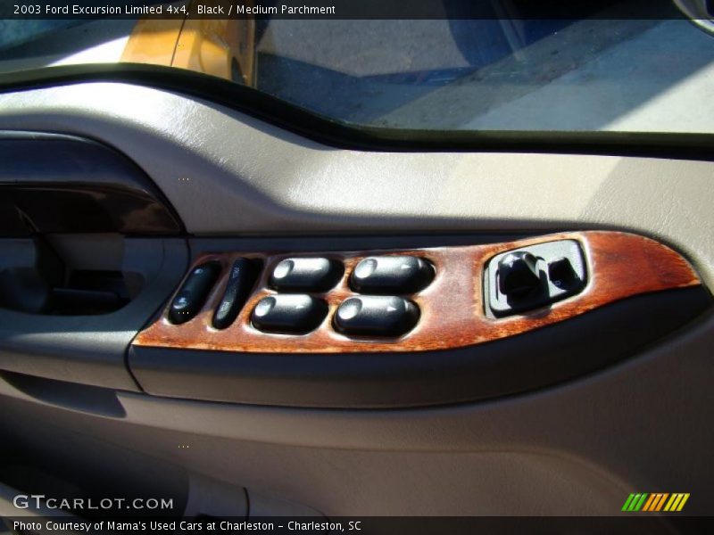 Black / Medium Parchment 2003 Ford Excursion Limited 4x4