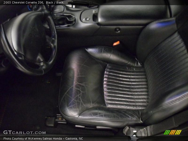  2003 Corvette Z06 Black Interior