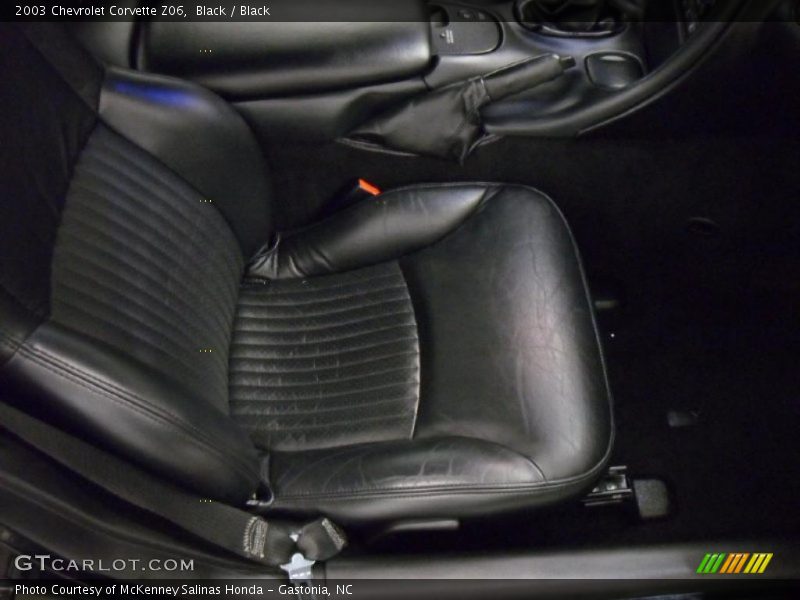  2003 Corvette Z06 Black Interior