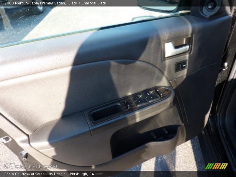 Black / Charcoal Black 2008 Mercury Sable Premier Sedan