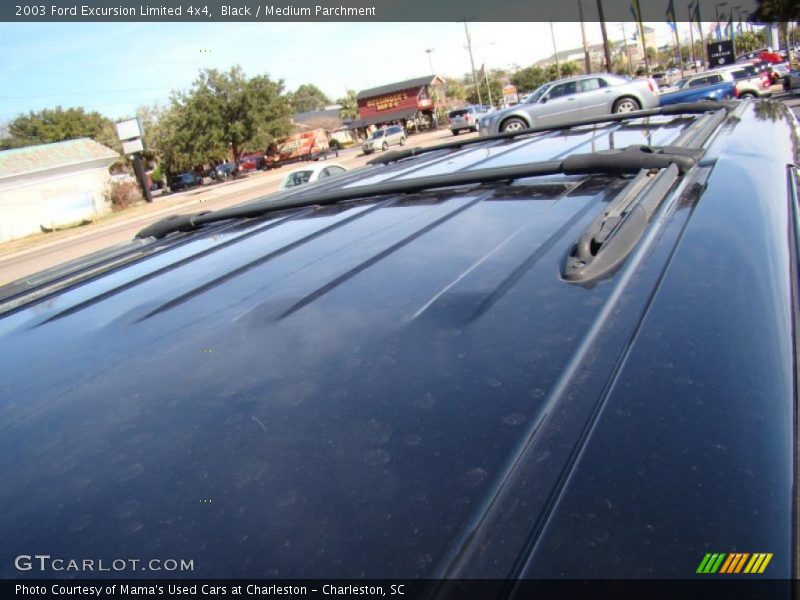 Black / Medium Parchment 2003 Ford Excursion Limited 4x4
