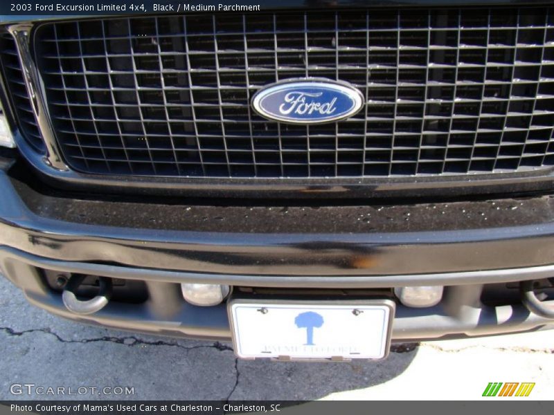 Black / Medium Parchment 2003 Ford Excursion Limited 4x4