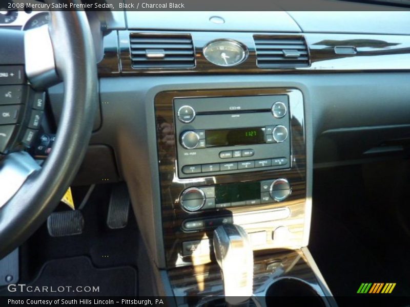 Black / Charcoal Black 2008 Mercury Sable Premier Sedan