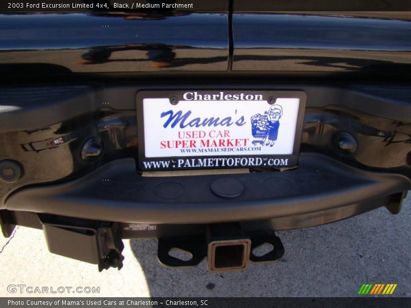 Black / Medium Parchment 2003 Ford Excursion Limited 4x4