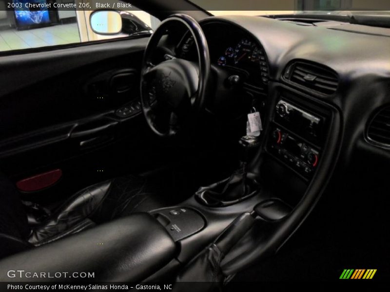 Black / Black 2003 Chevrolet Corvette Z06