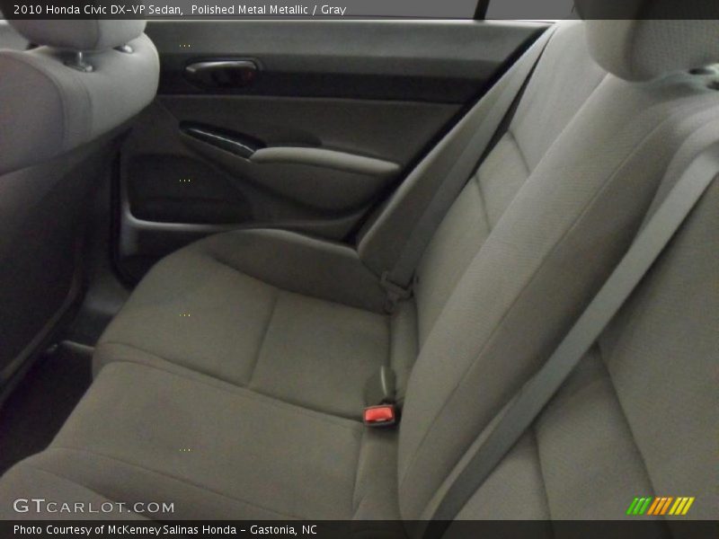 Polished Metal Metallic / Gray 2010 Honda Civic DX-VP Sedan