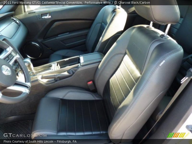  2011 Mustang GT/CS California Special Convertible CS Charcoal Black/Carbon Interior