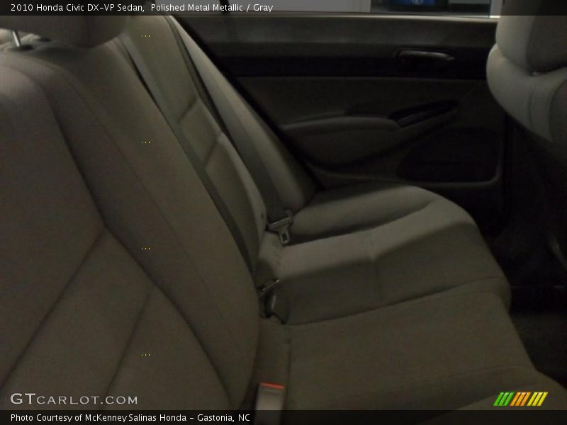 Polished Metal Metallic / Gray 2010 Honda Civic DX-VP Sedan