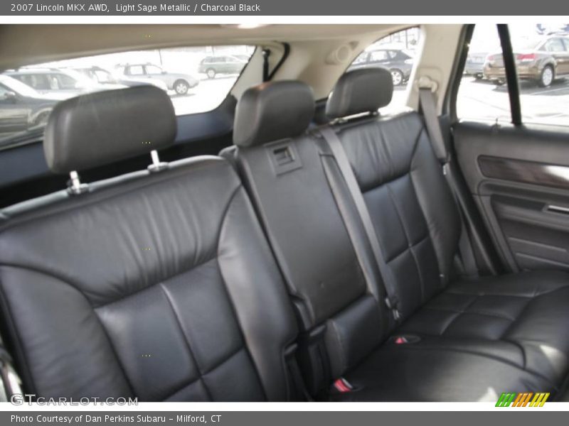 Light Sage Metallic / Charcoal Black 2007 Lincoln MKX AWD