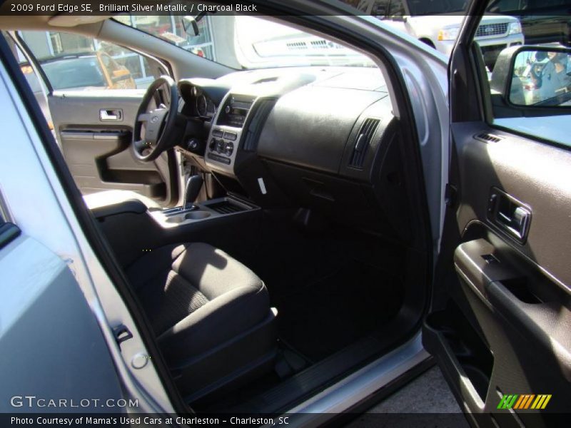 Brilliant Silver Metallic / Charcoal Black 2009 Ford Edge SE