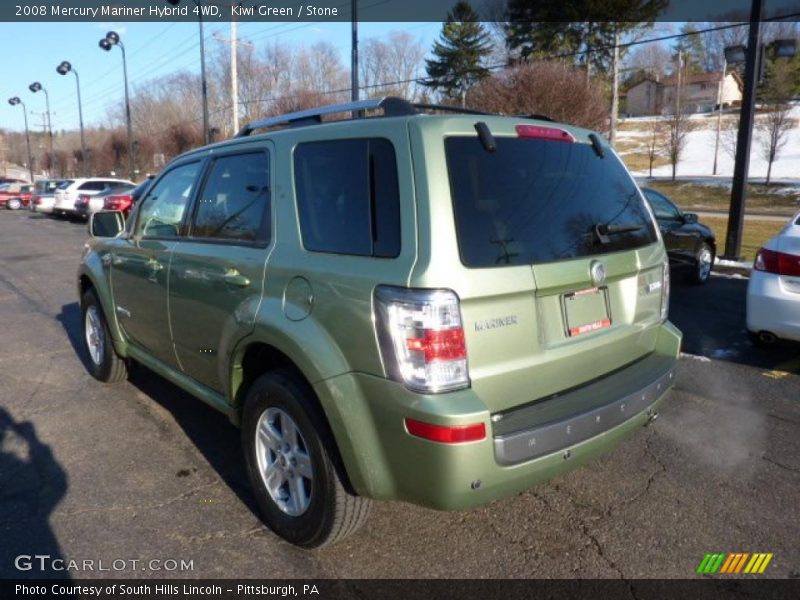 Kiwi Green / Stone 2008 Mercury Mariner Hybrid 4WD