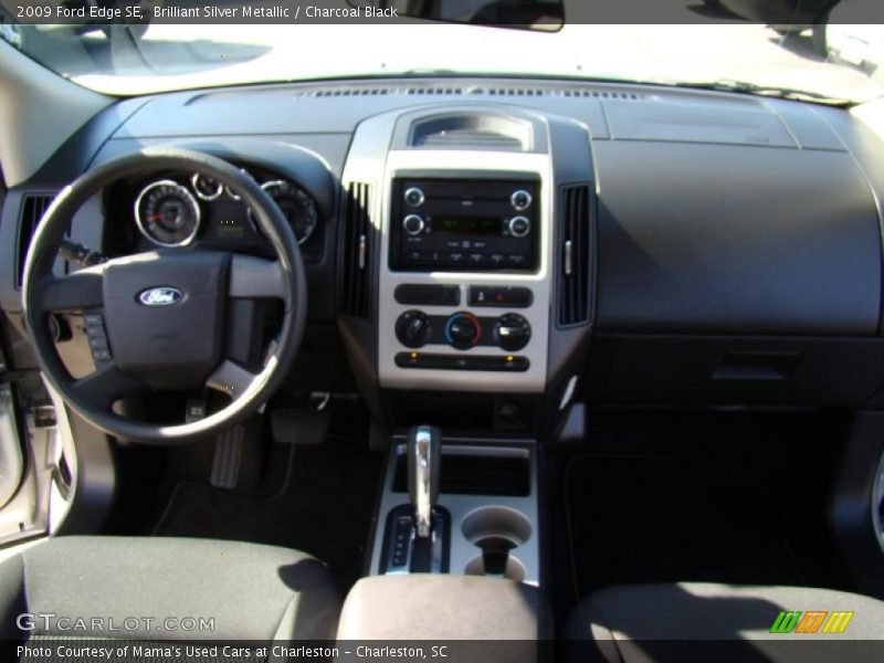 Brilliant Silver Metallic / Charcoal Black 2009 Ford Edge SE