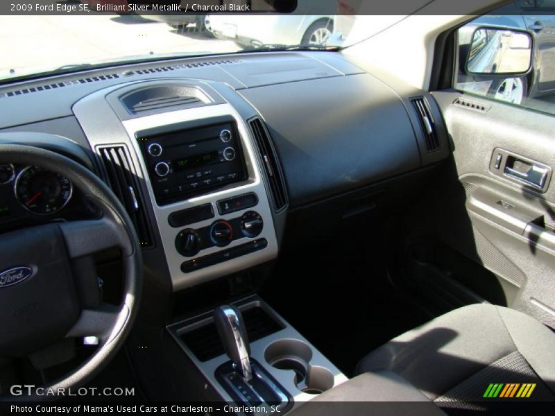 Brilliant Silver Metallic / Charcoal Black 2009 Ford Edge SE