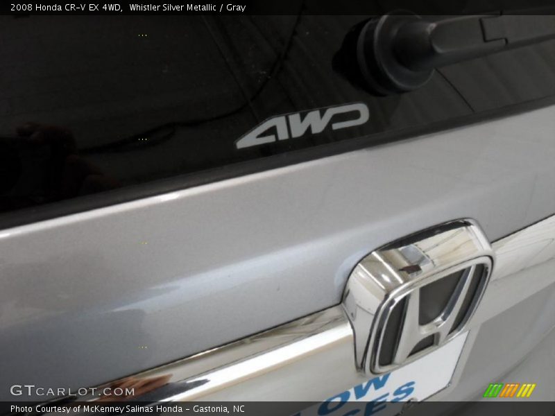 Whistler Silver Metallic / Gray 2008 Honda CR-V EX 4WD