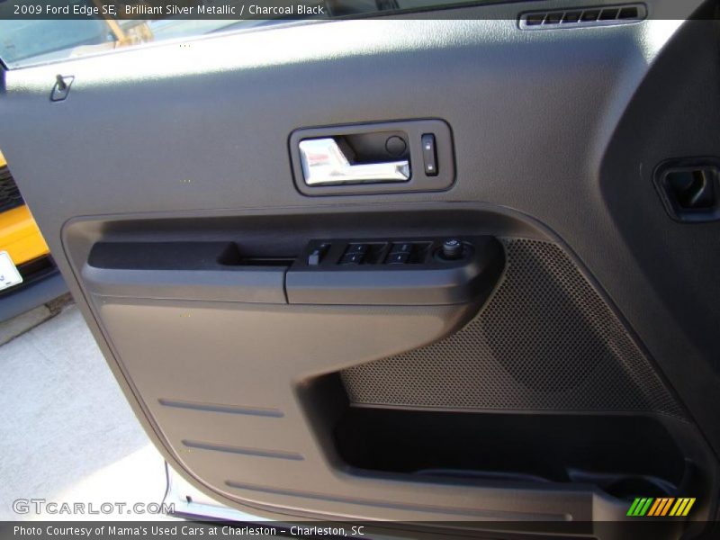 Brilliant Silver Metallic / Charcoal Black 2009 Ford Edge SE