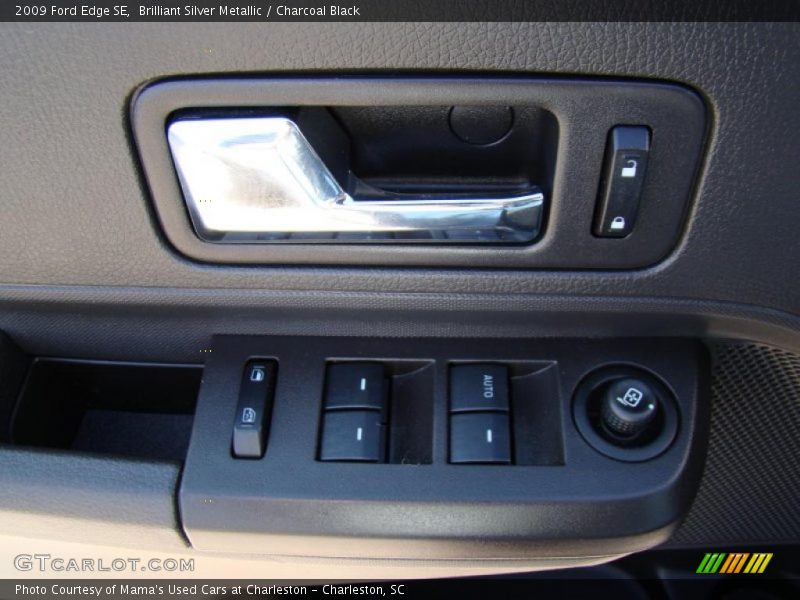 Brilliant Silver Metallic / Charcoal Black 2009 Ford Edge SE