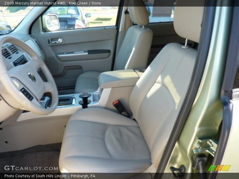 2008 Mariner Hybrid 4WD Stone Interior