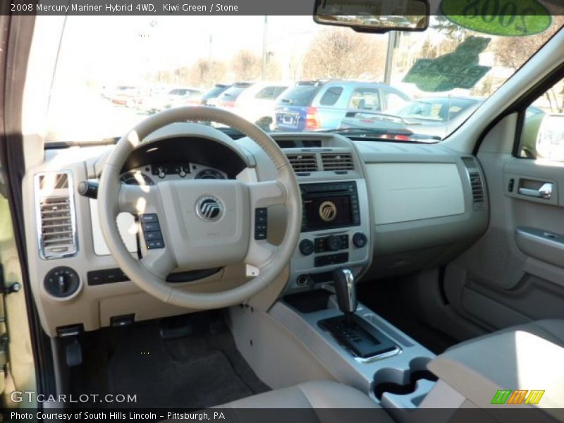  2008 Mariner Hybrid 4WD Stone Interior